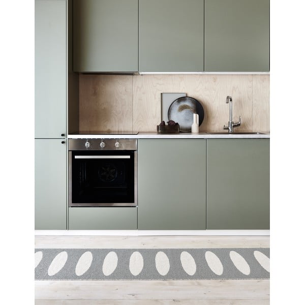 Sivý vnútorný a vonkajší behúň 70x150 cm Ella Warm Grey – Pappelina-image-1