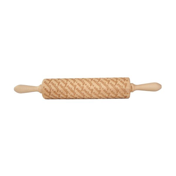 Drevený embosovaný valček Gluten Free – Valek