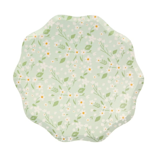 Papierové jednorazové tácky v súprave 12 ks Ditsy – Meri Meri-image-2