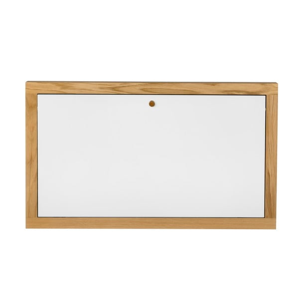 Biely nástenný vyklápací stôl Woodman Brenta-image-1