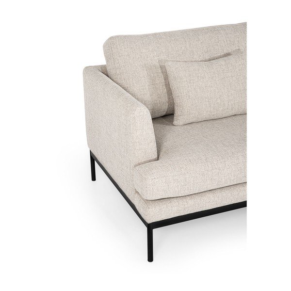 Svetlobéžová pohovka Ndesign Pearl, šírka 204 cm-image-2