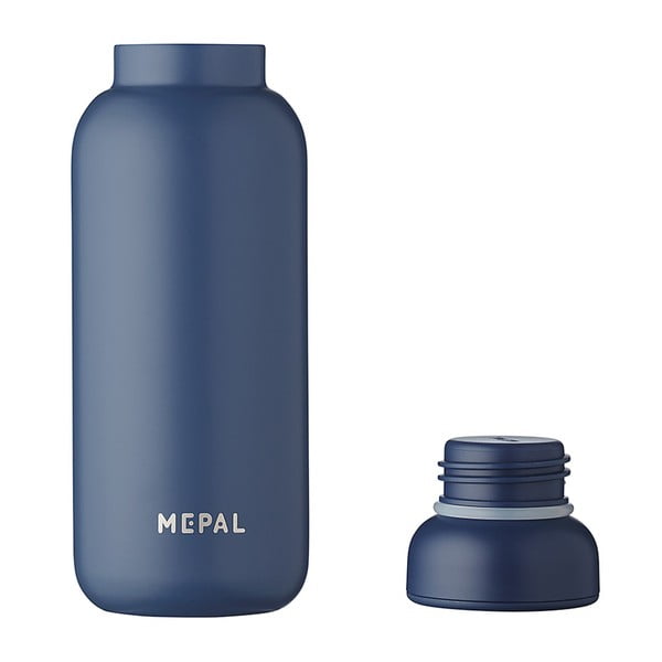 Tmavomodrá fľaša z nehrdzavejúcej ocele 350 ml Nordic denim – Mepal-image-4