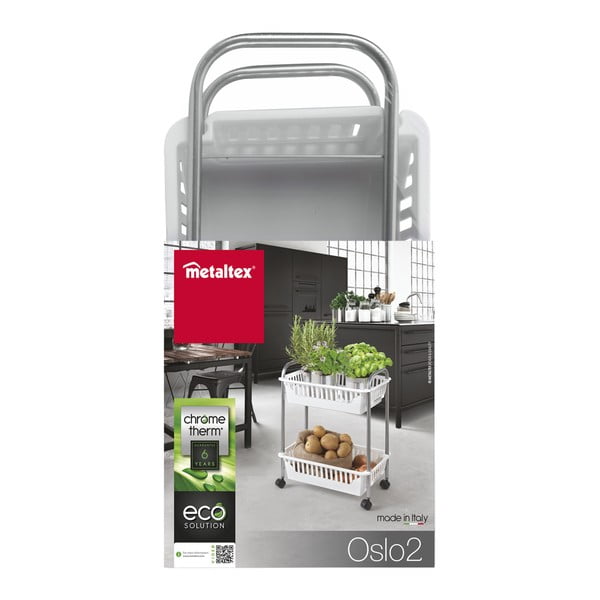Pojazdný stojan s košíkmi Metaltex Oslo 2-image-3