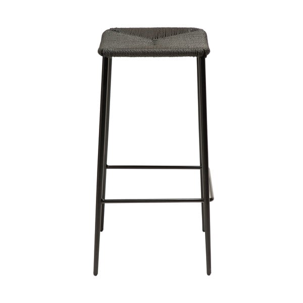 Čierna barová stolička (výška sedadla 68 cm) Stiletto – DAN-FORM Denmark-image-4
