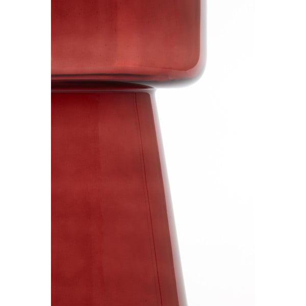 Sklenený okrúhly odkladací stolík ø 30 cm Dakwa – Light & Living-image-3