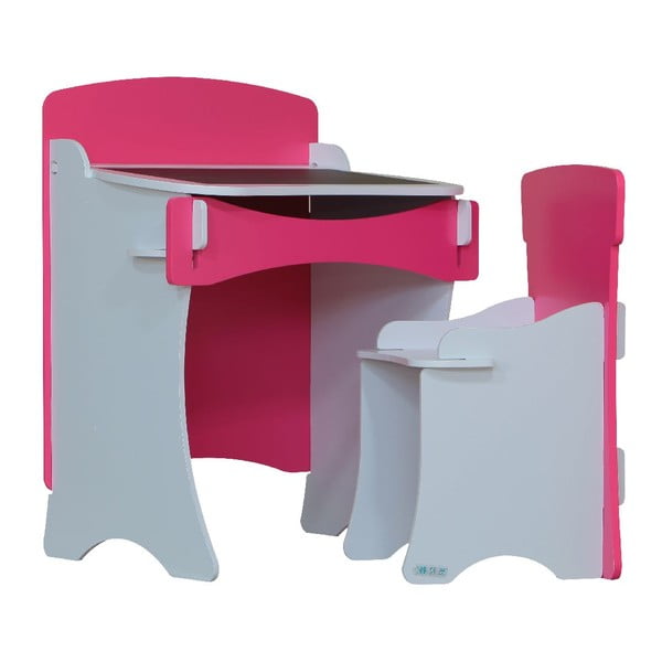 Detský stolík a kresielko Pink