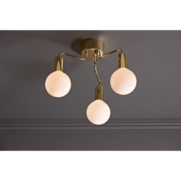 Stropné svietidlo History, zlaté-image-1