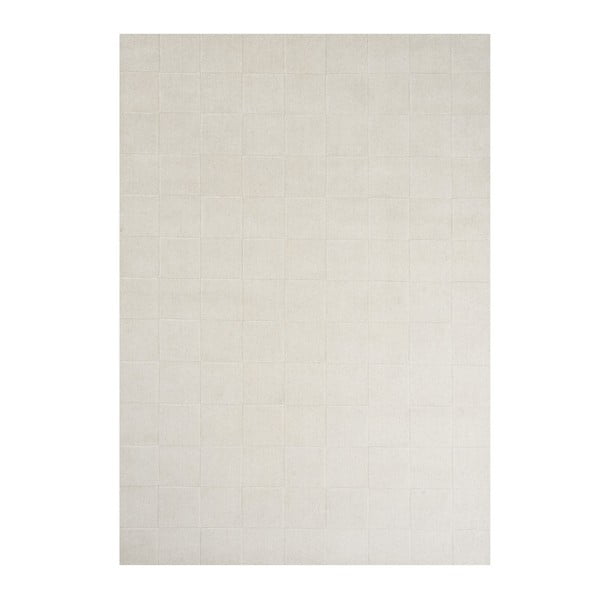 Vlnený koberec Luzern, 200x300 cm, biely
