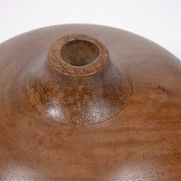 Prírodná váza z agátového dreva Kave Home Tyara, výška 10 cm-image-2