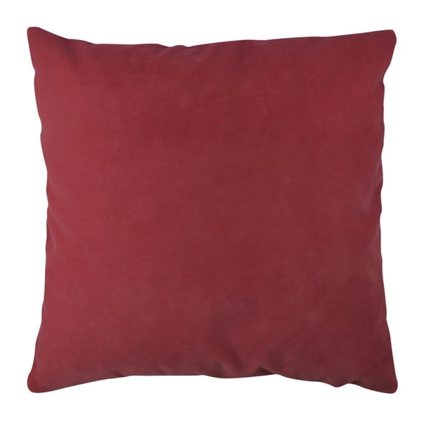Tmavočervený vankúš Arulla Mesmo, 43 × 43 cm