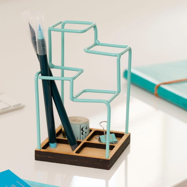 Modrý pracovný organizér Desk Tidy-image-1