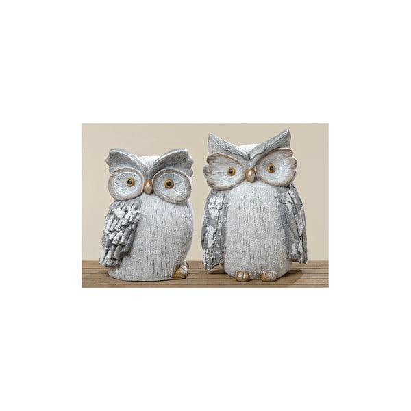 Sada 2 dekoratívnych predmetov Owl Biggy