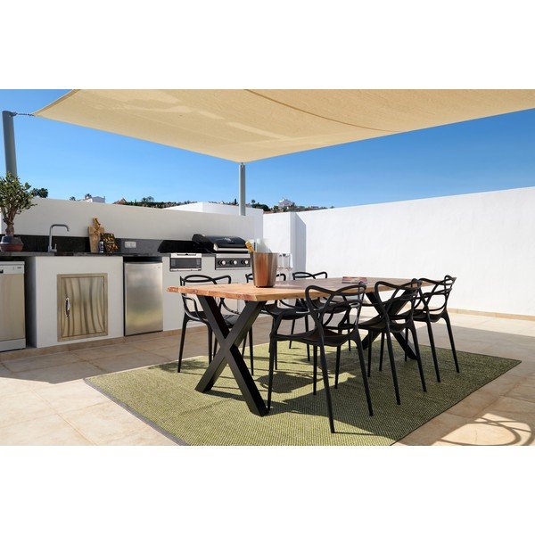 Kaki vnútorný a vonkajší koberec 60x125 cm Effi Apple – Pappelina-image-1