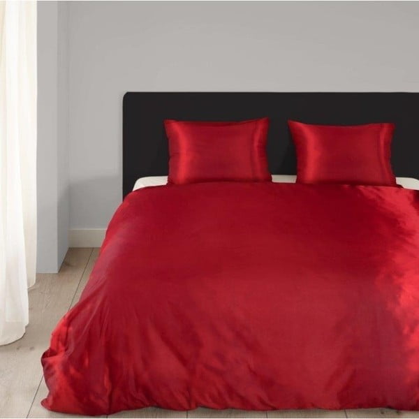 Červené obliečky na dvojposteľ Emotion Brilla, 240 × 220 cm