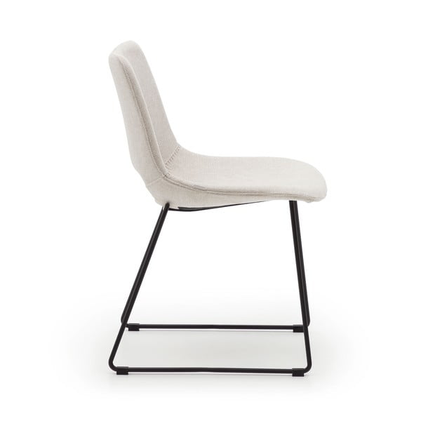 Béžová jedálenská stolička Zahara – Kave Home-image-3