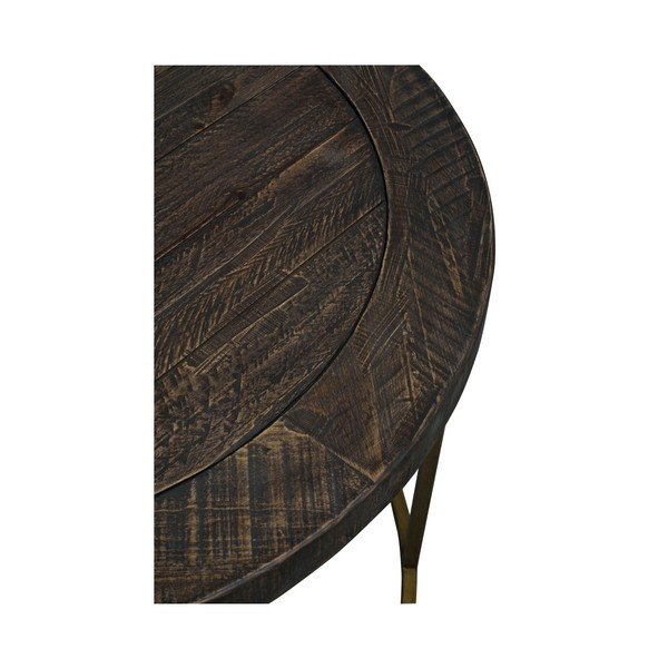 Hnedý drevený konferenčný stolík Rowico Dalton-image-2