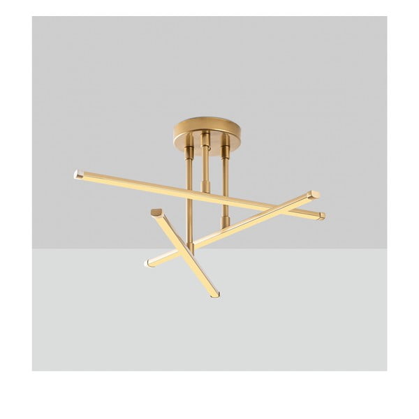 LED stropné svietidlo v zlatej farbe 26x51 cm Umut – Opviq lights-image-2