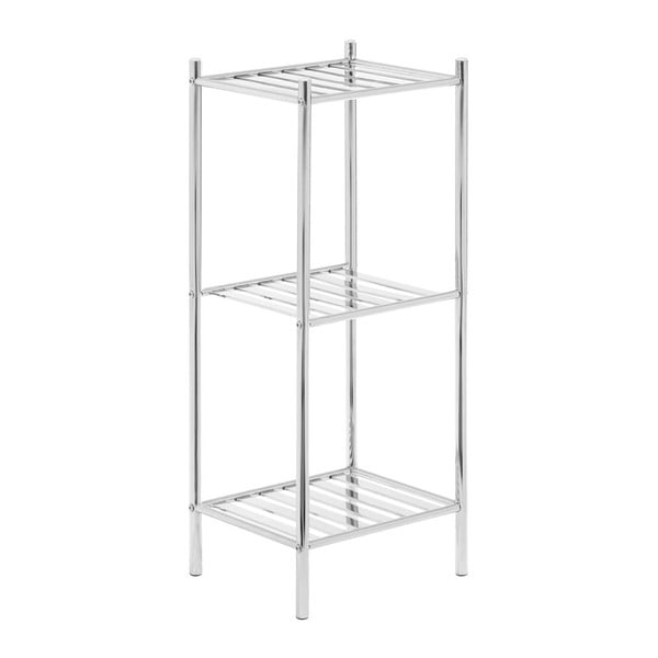 Kúpeľňový regál v striebornej farbe 33x78 cm – Premier Housewares-image-3