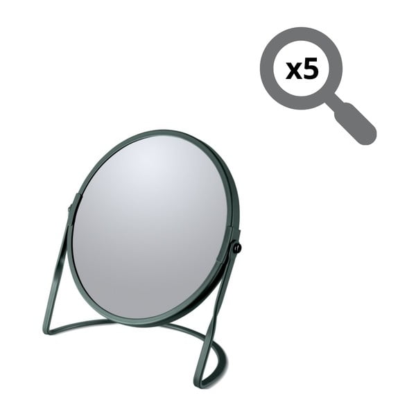 Kozmetické zväčšovacie zrkadlo (zväčšenie 5x) ø 18 cm Akira – Spirella-image-3