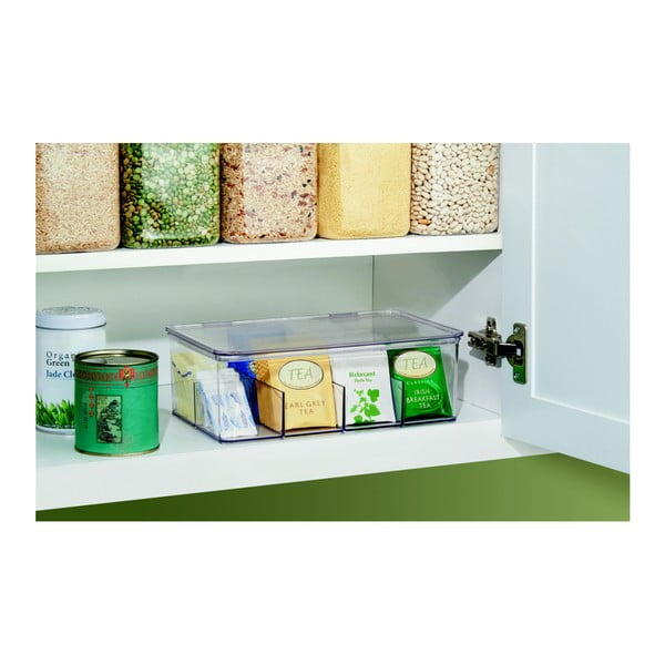 Box na čajové vrecúška iDesign Binz Tea, 27,5 × 18,5 cm-image-2