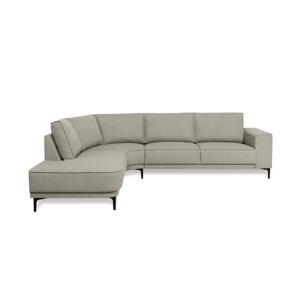 Svetlosivá rohová pohovka (ľavý roh) Copenhagen – Scandic