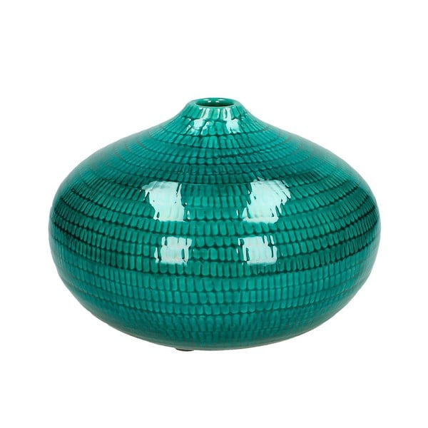Zelená keramická váza HF Living, ⌀ 26 cm