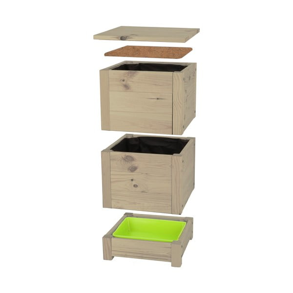 Hnedý kompostér Worm – Esschert Design-image-1