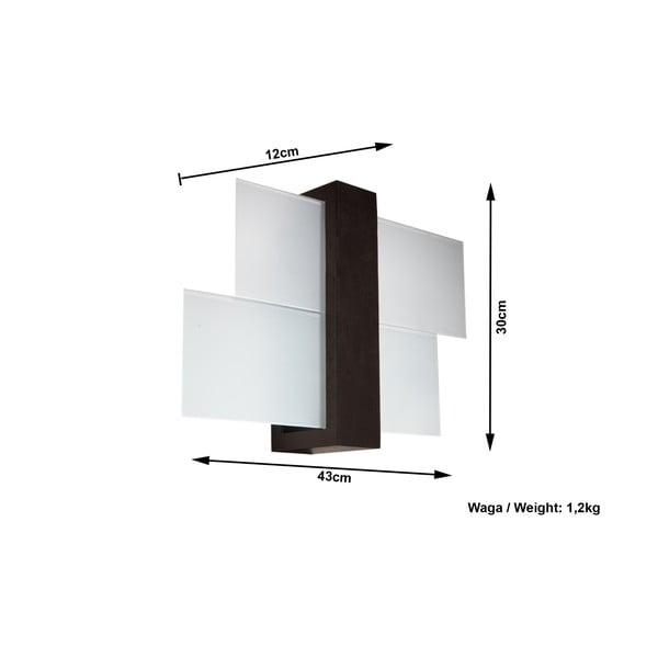 Nástenné svietidlo Sollux Leda-image-2
