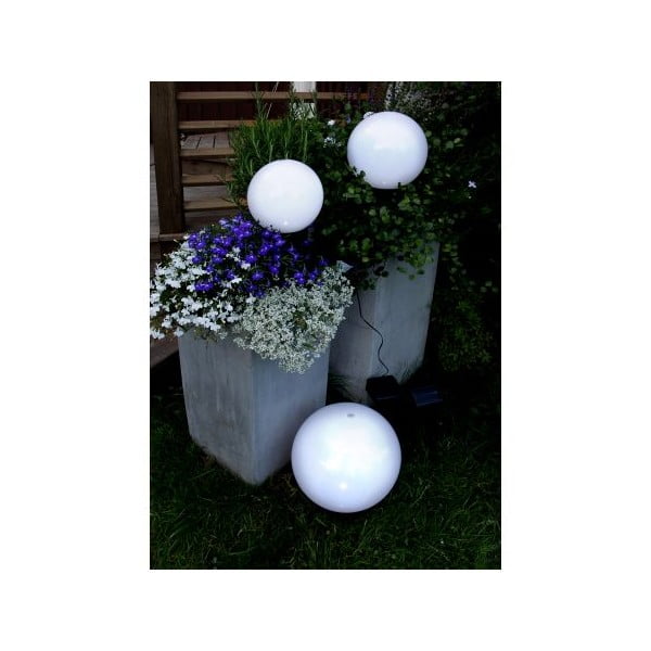 Záhradné solárne LED svietidlo Star Trading Globe Stick, ⌀ 20 cm-image-1