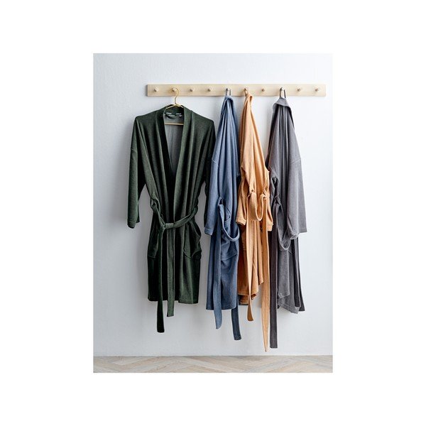 Sivý župan veľkosť L/XL Cosy - Södahl-image-3