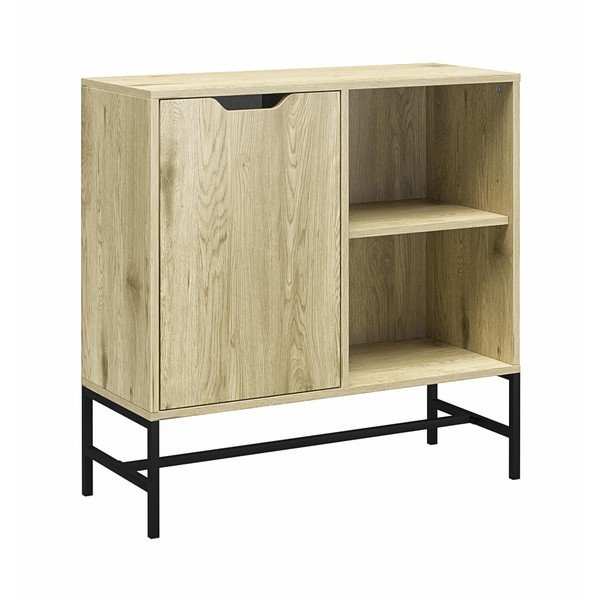 Knižnica v dekore duba 76x76 cm Modine - Støraa-image-3