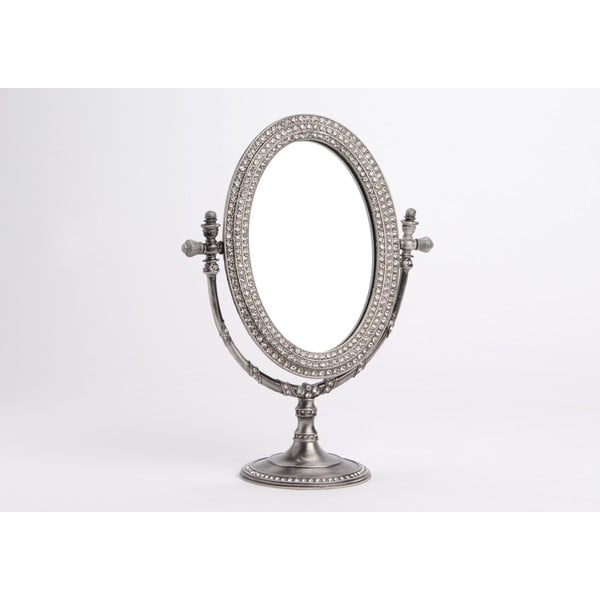 Stolové zrkadlo Silver, 19x26 cm