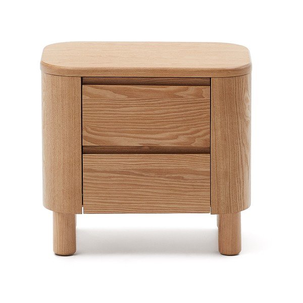 Nočný stolík v prírodnej farbe Salaya – Kave Home-image-2