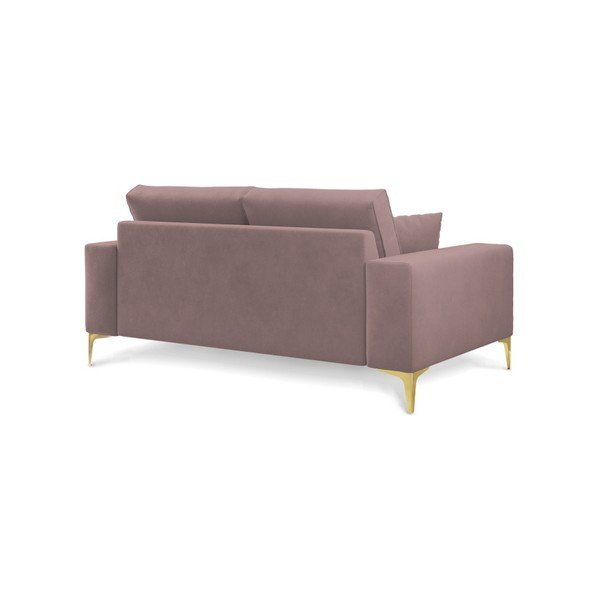 Pudrovoružová pohovka Cosmopolitan Design Basel, 174 cm-image-4