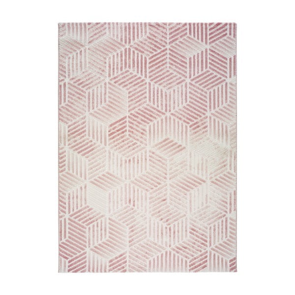 Ružový koberec Universal Chance Cassie, 120 x 170 cm