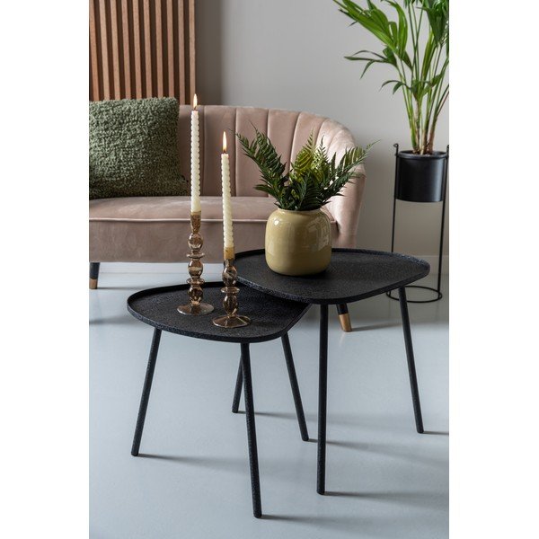 Kovový odkladací stolík 49.5x54 cm Boaz – Leitmotiv-image-1