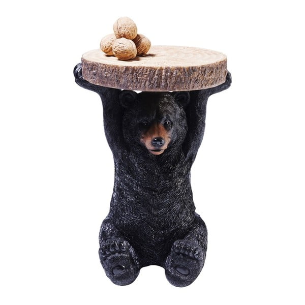 Odkladací stolík v tvare zvieraťa Kare Design Mini Bear, Ø 35 cm