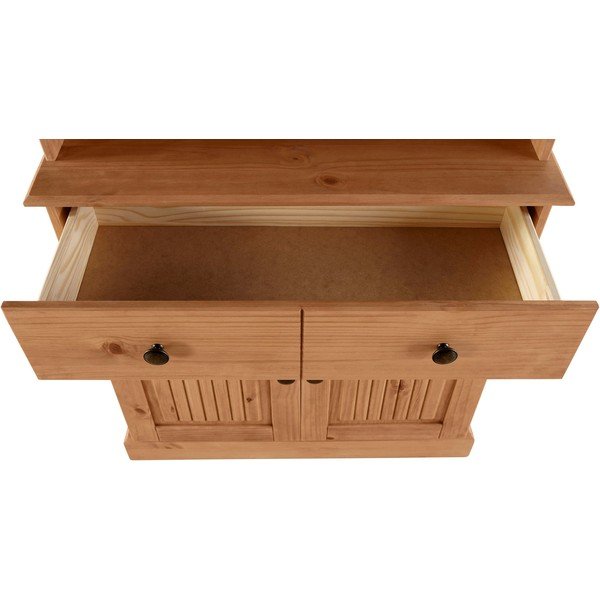 Kredenc z borovicového dreva v prírodnej farbe 181x34 cm Mille – Støraa-image-4