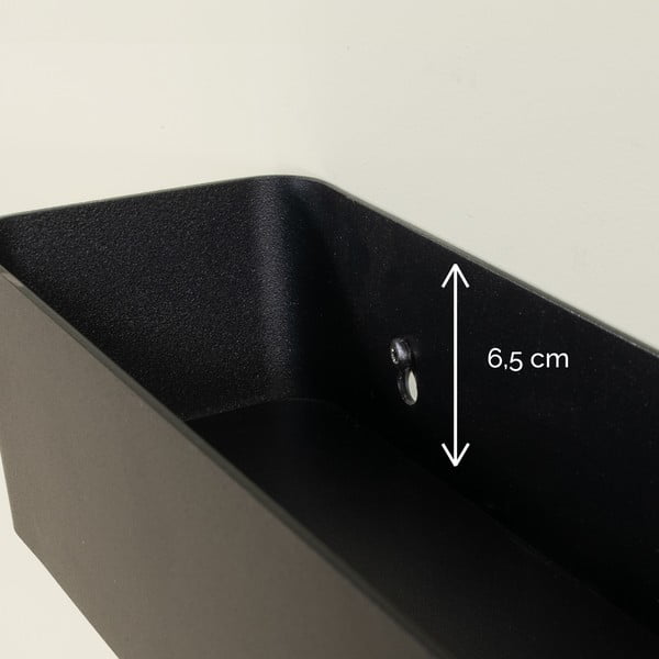 Taupe nástenná oceľová kúpeľňová polička Multi – Spinder Design-image-4