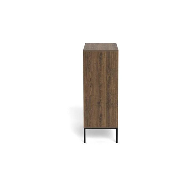 Komoda v dekore duba v tmavo prírodnej farbe 80x110x40 cm Palmdale – Actona-image-3