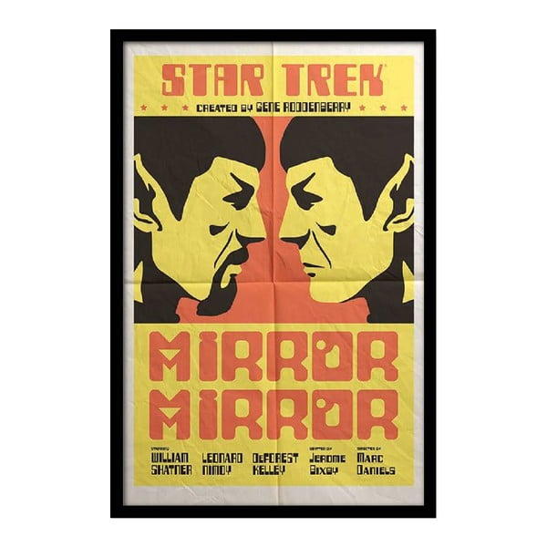 Plagát Star Trek, 35x30 cm