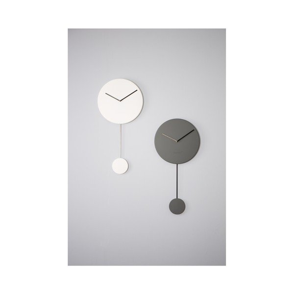 Biele nástenné hodiny Zuiver-image-2