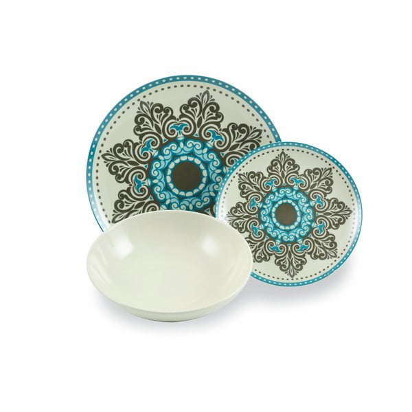 Porcelánovo-kameninová jedálenská súprava 18 ks Cala Jondal – VDE Tivoli 1996-image-2