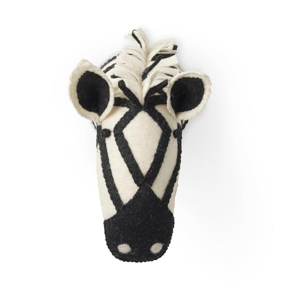Vlnená dekorácia v tvare zvieraťa Mr. Fox Zebra