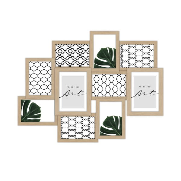 Rámček na stenu v prírodnej farbe 58x46 cm Beech – knor