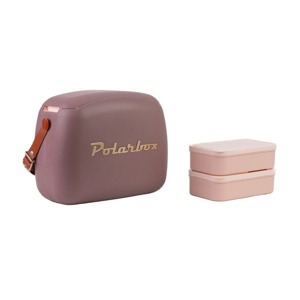 Hnedý chladiaci box 6 l Classic Gold – Polarbox