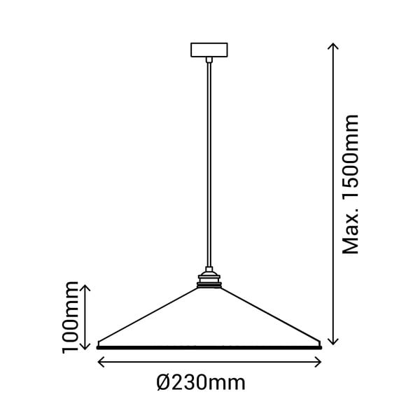 Biele závesné svietidlo SULION Elena, výška 150 cm-image-4