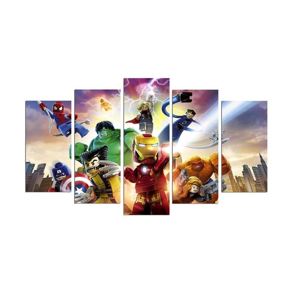 5-dielny obraz Marvel