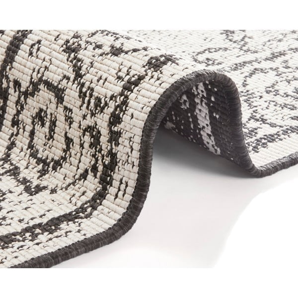 Čierno-krémový vonkajší koberec NORTHRUGS Cebu, 160 x 230 cm-image-2