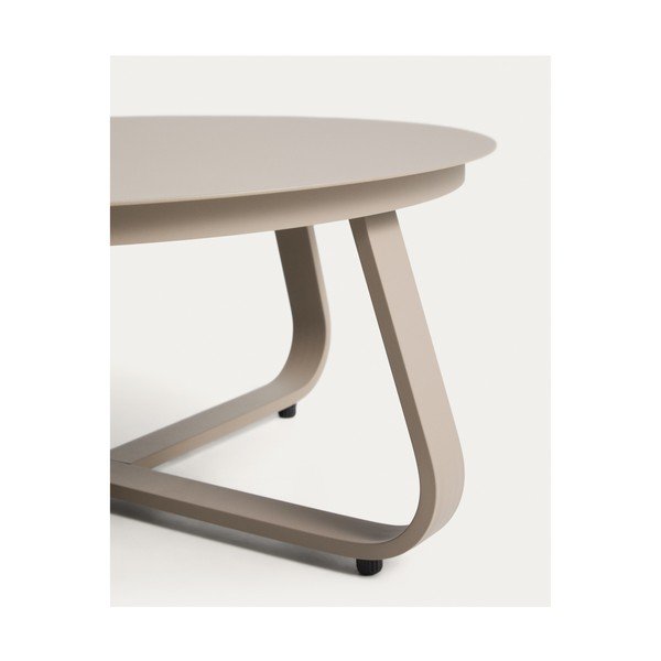 Kovový okrúhly Záhradný konferenčný stolík ø 80 cm Tamaris – Kave Home-image-2